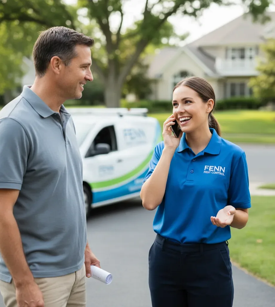 Fenn Pest Control customer support in Woodhull